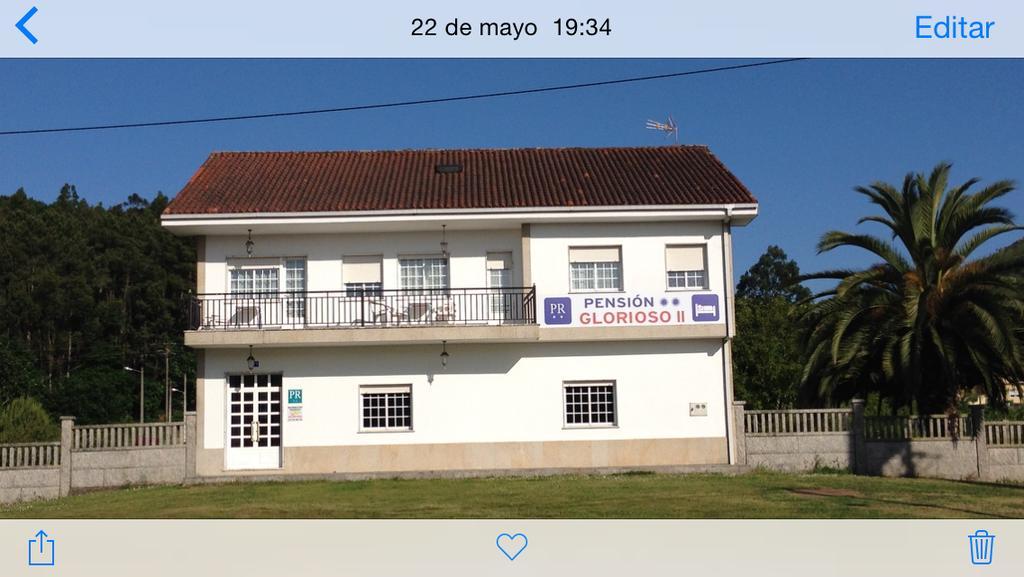 Pensión Glorioso Picaraña Exterior foto